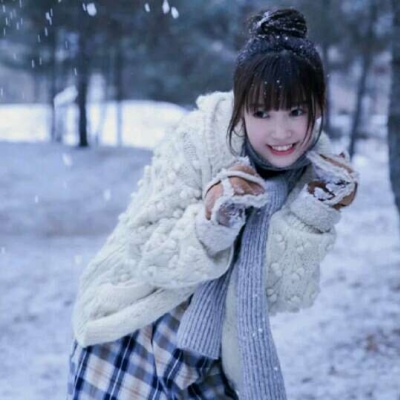 A collection of high-definition winter girls' WeChat avatars and beautiful pictures