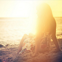 Beautiful photo avatar of girls under the sun