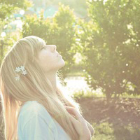 Beautiful photo avatar of girls under the sun