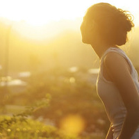 Beautiful photo avatar of girls under the sun