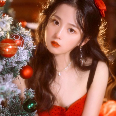 HD beautiful and beautiful Christmas avatar girl pictures