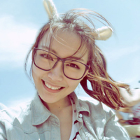 Beautiful cool girl wearing glasses QQ avatar picture