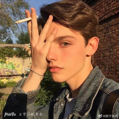 European and American boys' avatars, ins-style high-definition handsome pictures