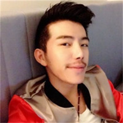 Real and beautiful boy's avatar is handsome