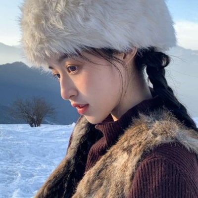 HD good-looking avatar winter girls 2021 pictures