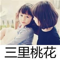 Very sad QQ avatar girl with words picture