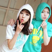 QQ girls sister avatar two people one picture