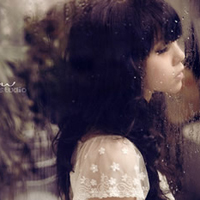 Non-mainstream lonely lonely sad beautiful girl avatar picture