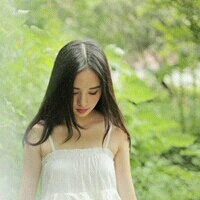 WeChat avatar, forest style aesthetic picture, girl