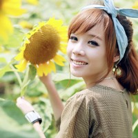 Simple and good-looking QQ girl avatars, elegant and forest pictures