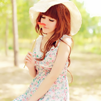 Simple and good-looking QQ girl avatars, elegant and forest pictures