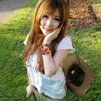 Simple and good-looking QQ girl avatars, elegant and forest pictures