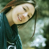 The qq avatar of the beautiful forest girl is fresh, natural and beautiful