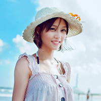 Fresh and beautiful light blue QQ avatar girl pictures