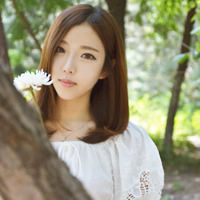 High-definition and good-looking girls' forest-style aesthetic avatar pictures