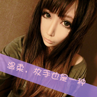 Cool qq avatar pictures of good-looking love girls with words