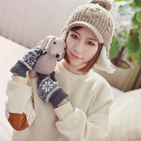 Avatar pictures of beautiful girls wearing winter clothes