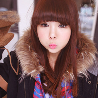 Avatar pictures of beautiful girls wearing winter clothes