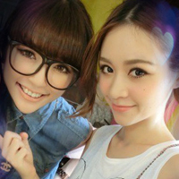 Good-looking QQ avatars, two pictures of best friends and girls