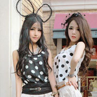 Good-looking QQ avatars, two pictures of best friends and girls