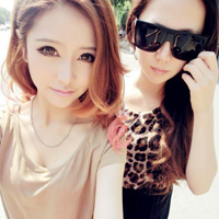 Good-looking QQ avatars, two pictures of best friends and girls