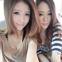 Good-looking QQ avatars, two pictures of best friends and girls