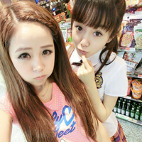 Good-looking QQ avatars, two pictures of best friends and girls