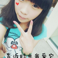 Fresh and beautiful lonely qq avatar girl pictures with words