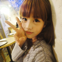 QQ cute girl real person avatar picture collection