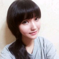 QQ cute girl real person avatar picture collection