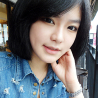 QQ cute girl real person avatar picture collection