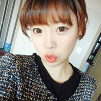 QQ cute girl real person avatar picture collection