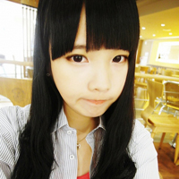 QQ cute girl real person avatar picture collection