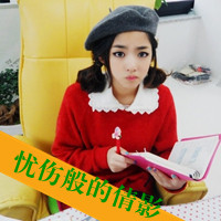 Good-looking QQ Korean girls' avatars and personalized pictures with words