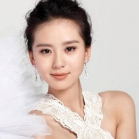 Beautiful off-shoulder QQ girl avatar pictures