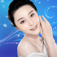 Beautiful off-shoulder QQ girl avatar pictures