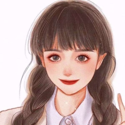 High-definition hand-painted sweet and cool avatar girl pictures