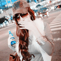 The most fashionable QQ photo avatar of real girl