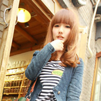 The most fashionable QQ photo avatar of real girl