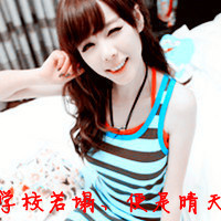 QQ girls cool avatar pictures with words