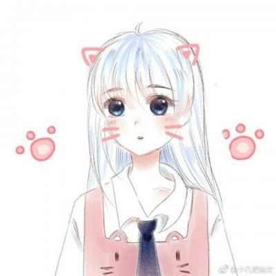 Best friend avatars, one on the left and one on the right, paired separately in anime. A collection of cute and cute girls WeChat avatars.