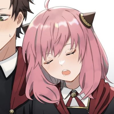 Super cute anime couple avatars, half of each person, beautiful HD anime couple avatars for WeChat