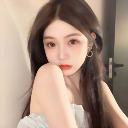 Girl's avatar is gentle and fairy-like, her face is fresh, her avatar is a single girl's ins style picture