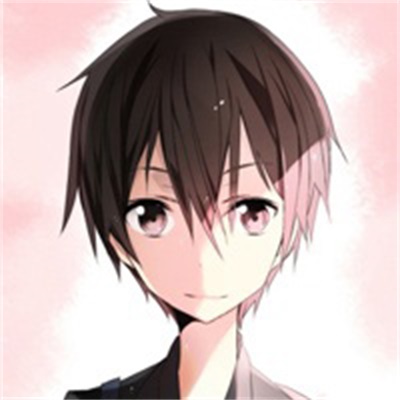 Cartoon avatar male, cute and cute anime, handsome boy HD WeChat avatar picture collection
