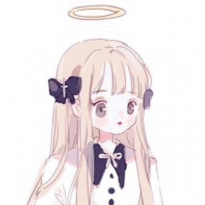 Best friend avatars, one on the left and one on the right, cute anime. Super cute girl anime HD WeChat avatar pictures.