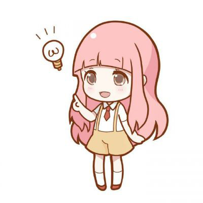 WeChat avatar of girls, simple big cartoon and cute, super cute girl cartoon WeChat avatar picture collection