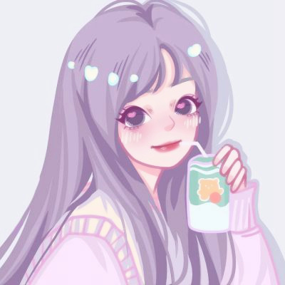 Sweet hand-drawn cartoon WeChat female avatar flower fairy. Sweet, cool, gorgeous and eye-catching anime female avatar.