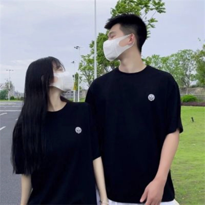 Real person high-end emotional head atmosphere ins blue color 2022 niche couple avatar super sweet and lazy style