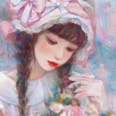 High-quality anime hand-painted avatars of girls, high-definition, good-looking and personalized, new romantic and exquisite hand-painted avatars of girls