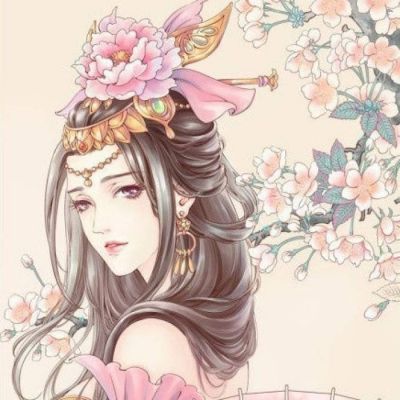 The latest 2022 anime with strong and sweet ancient style artistic conception. Girls hand-painted ancient style beautiful high-definition anime heads.